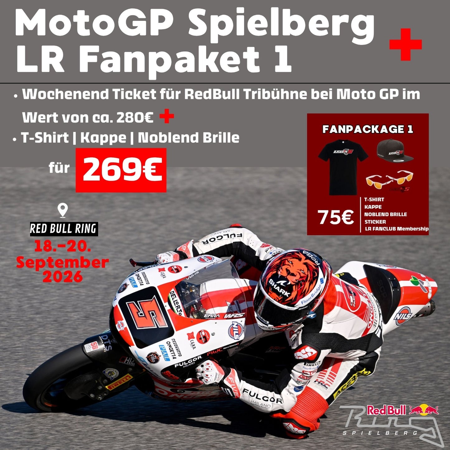 MotoGP Spielberg Fanpackage 1 Herren