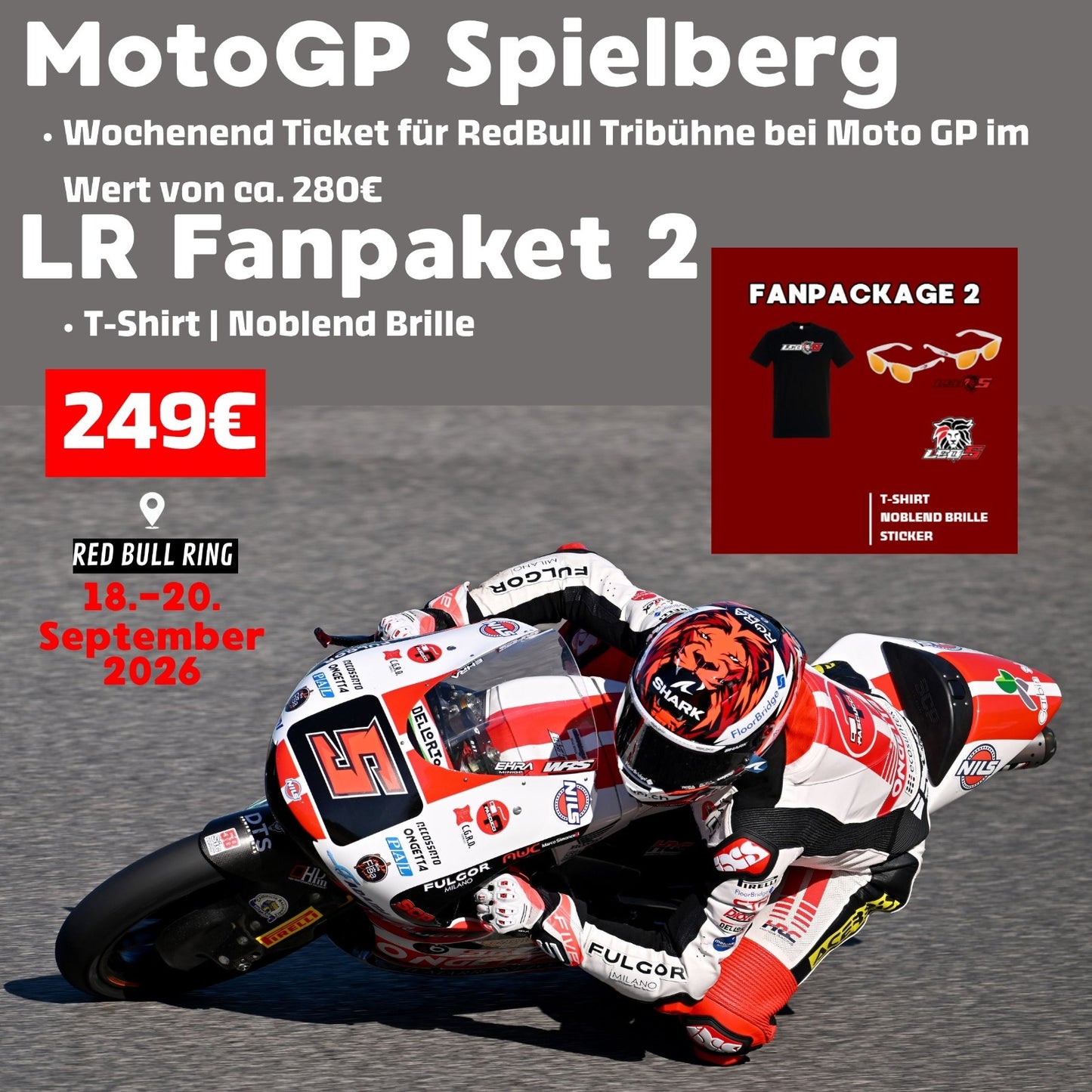MotoGP Spielberg Fanpackage 2 - Damen