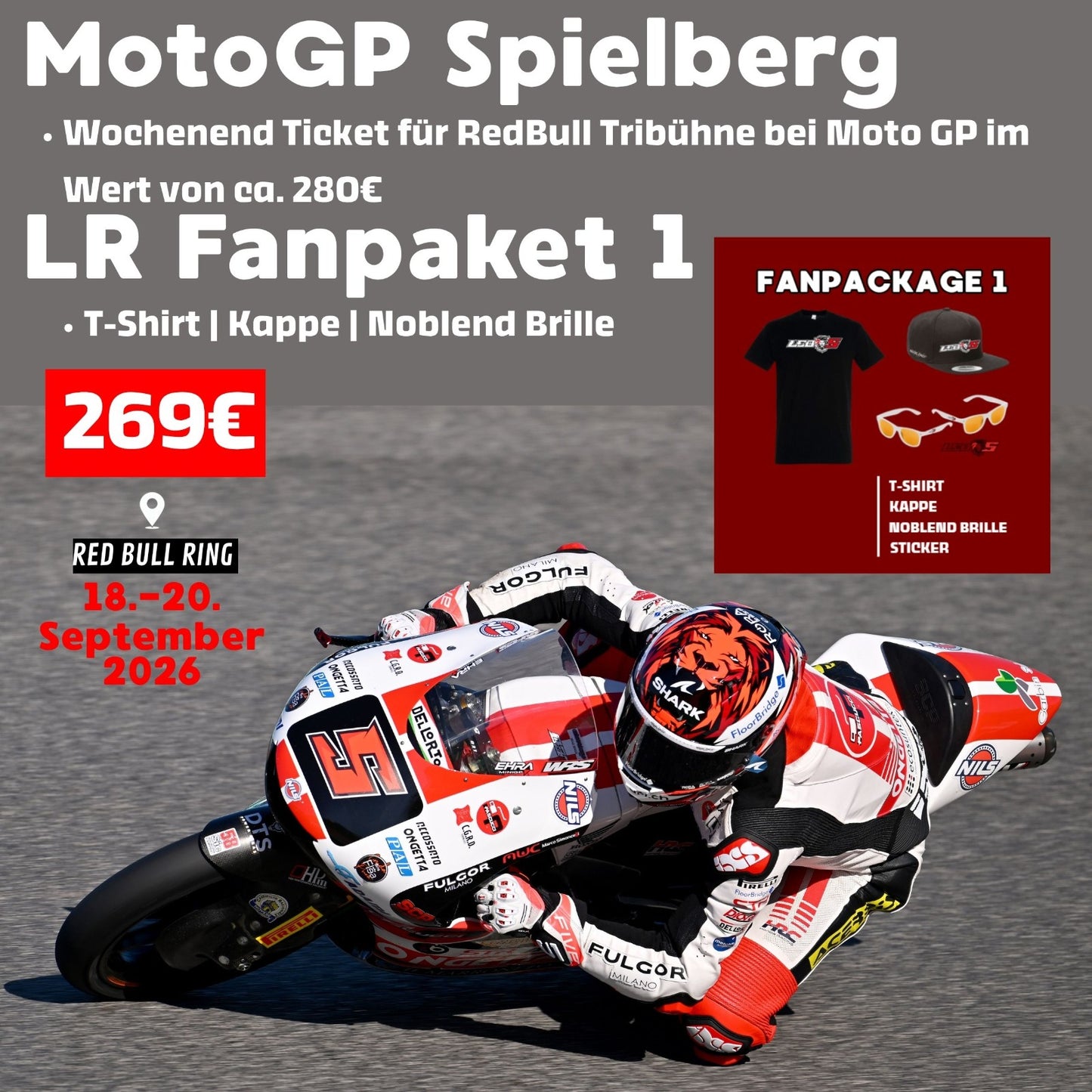 MotoGP Spielberg Fanpackage 1 Herren