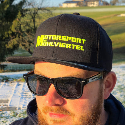 Motorsport Mühlviertel BLACK Cap Neon Stick